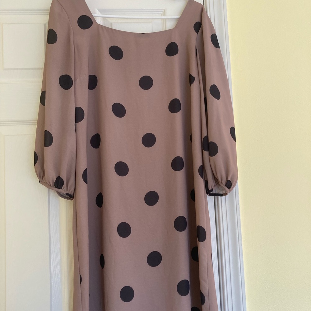 Amanda Uprichard Polka Dot Dress - L